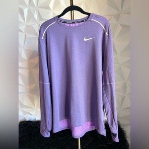 Purple Nike Dri-Fit Thermal Long sleeve